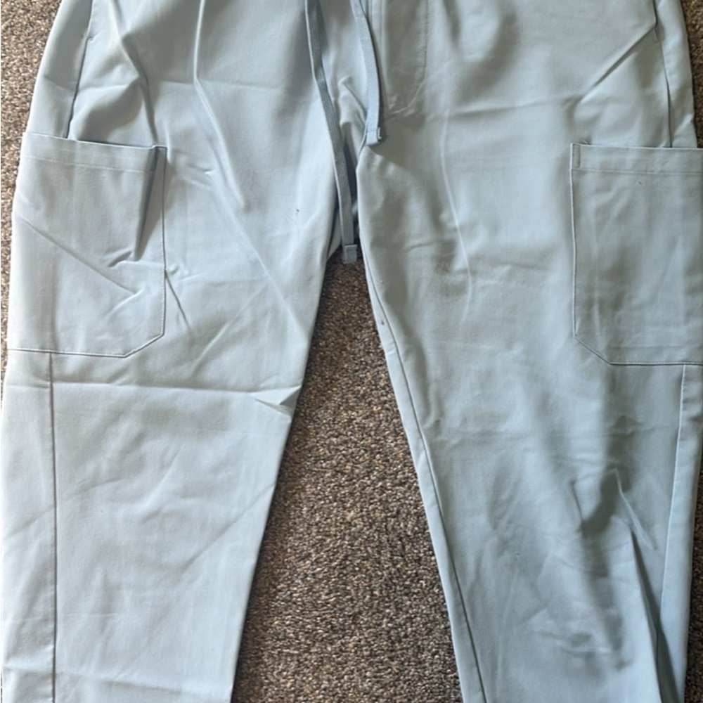 Mandala women’s light blue scrub pants